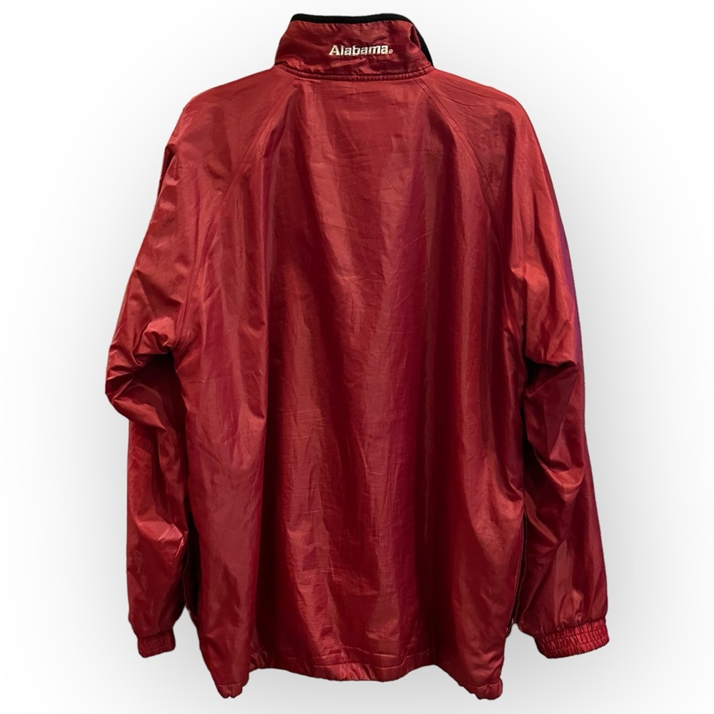 Alabama Crimson Tide BAMA Half-Zip Pullover Fleece Lined Rain Jacket Men… - Picture 6 of 10